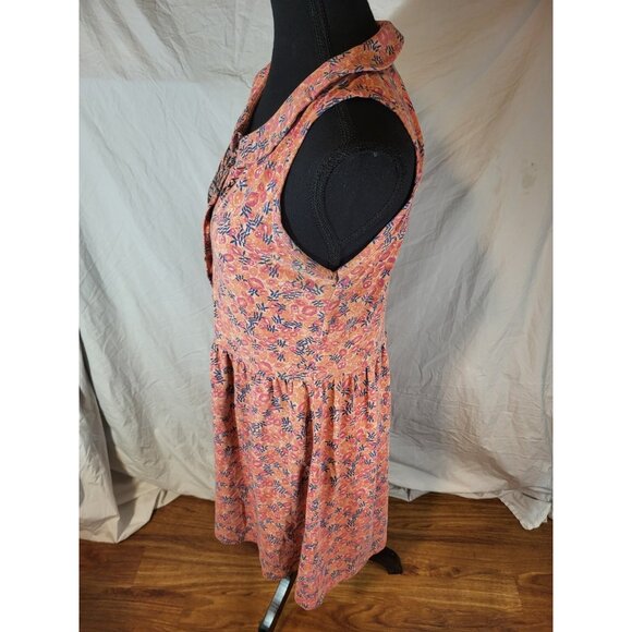 Iron Fist Pink Floral Skeleton Midi Dress - Picture 4 of 6